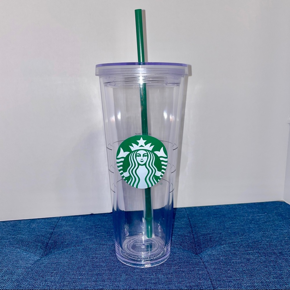 ❌SOLD❌Starbucks Tumbler Venti Clear Acrylic NWOT